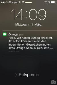 Orange Screenshot