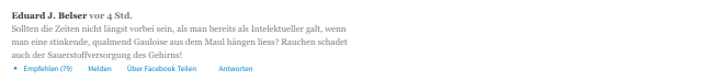 Tagesanzeiger Kommentar (Imhof)
